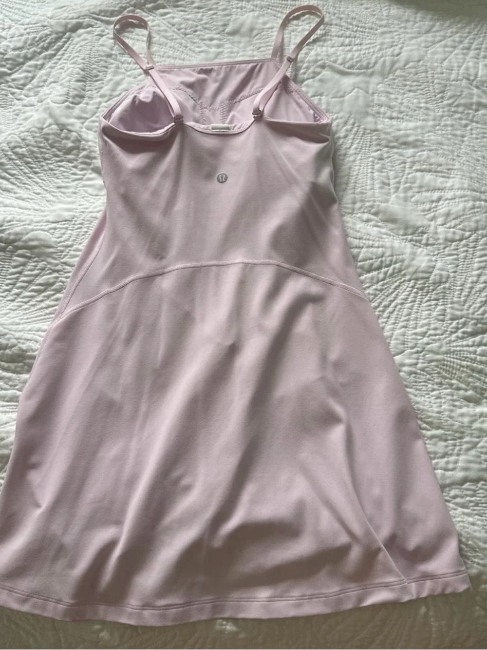 Lululemon Align Side-Slit Cami Dress Pink Organza Size 2